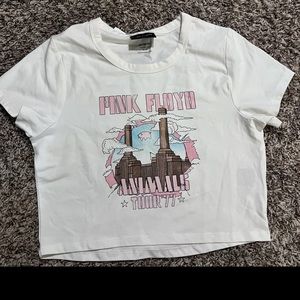 New small Pink Floyd crop top